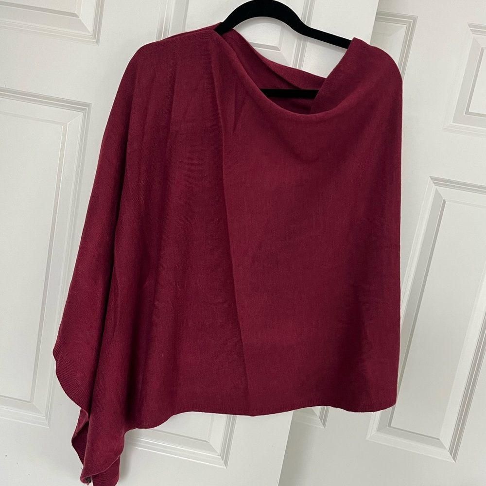 Cape, wine colored, OS